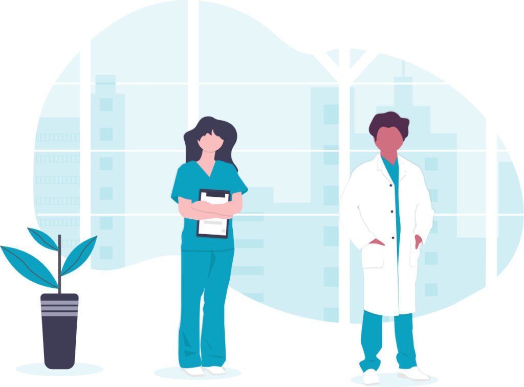 🕊️ طمأنينة عميقة: كيف تبنيها بنفسك؟ doctors svg 1205